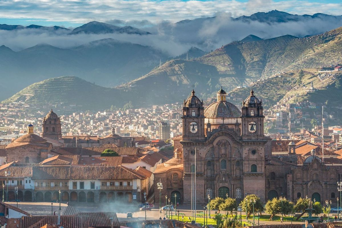 Cusco plaza de armas - city tour