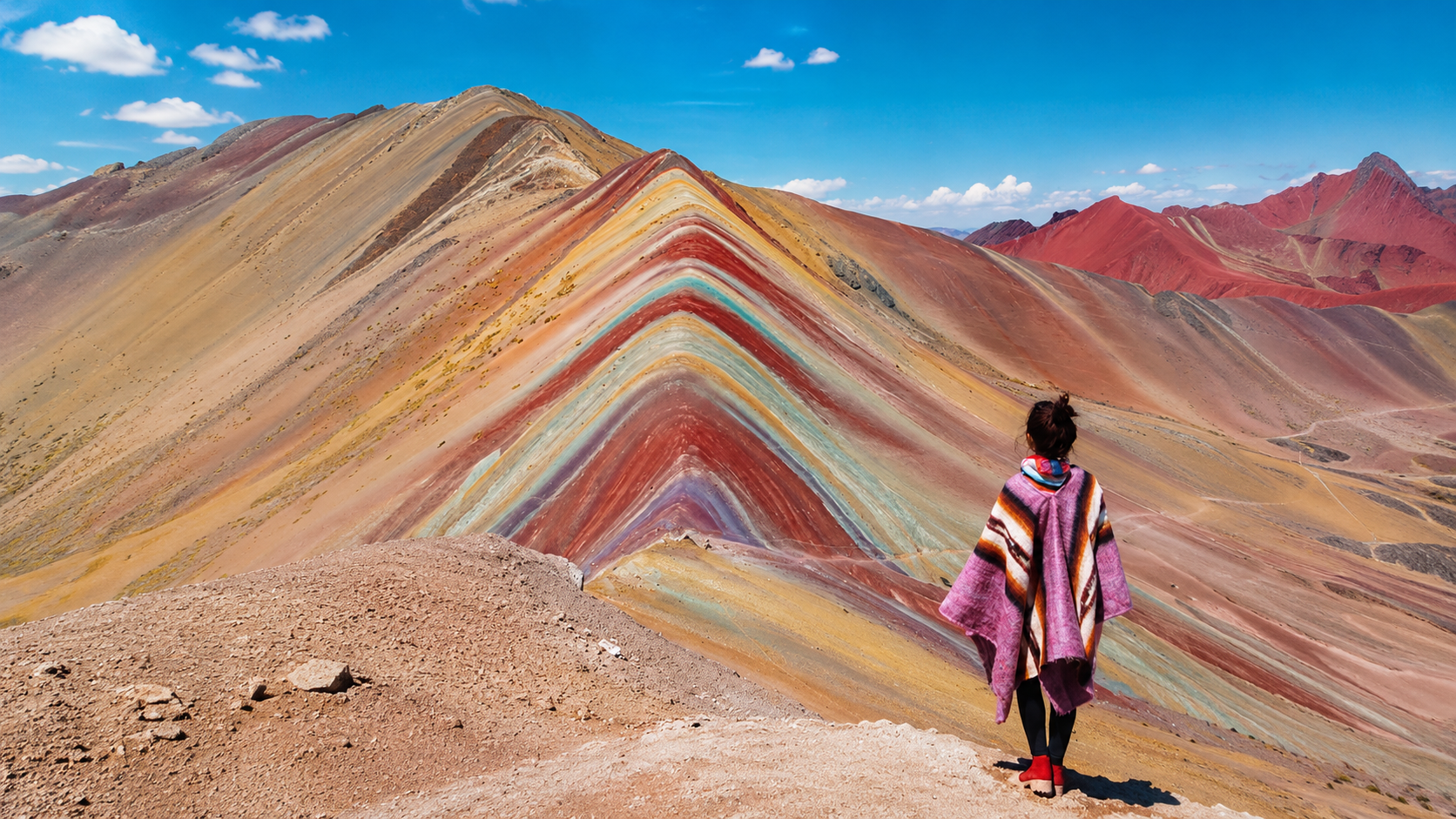 Montaña de colores