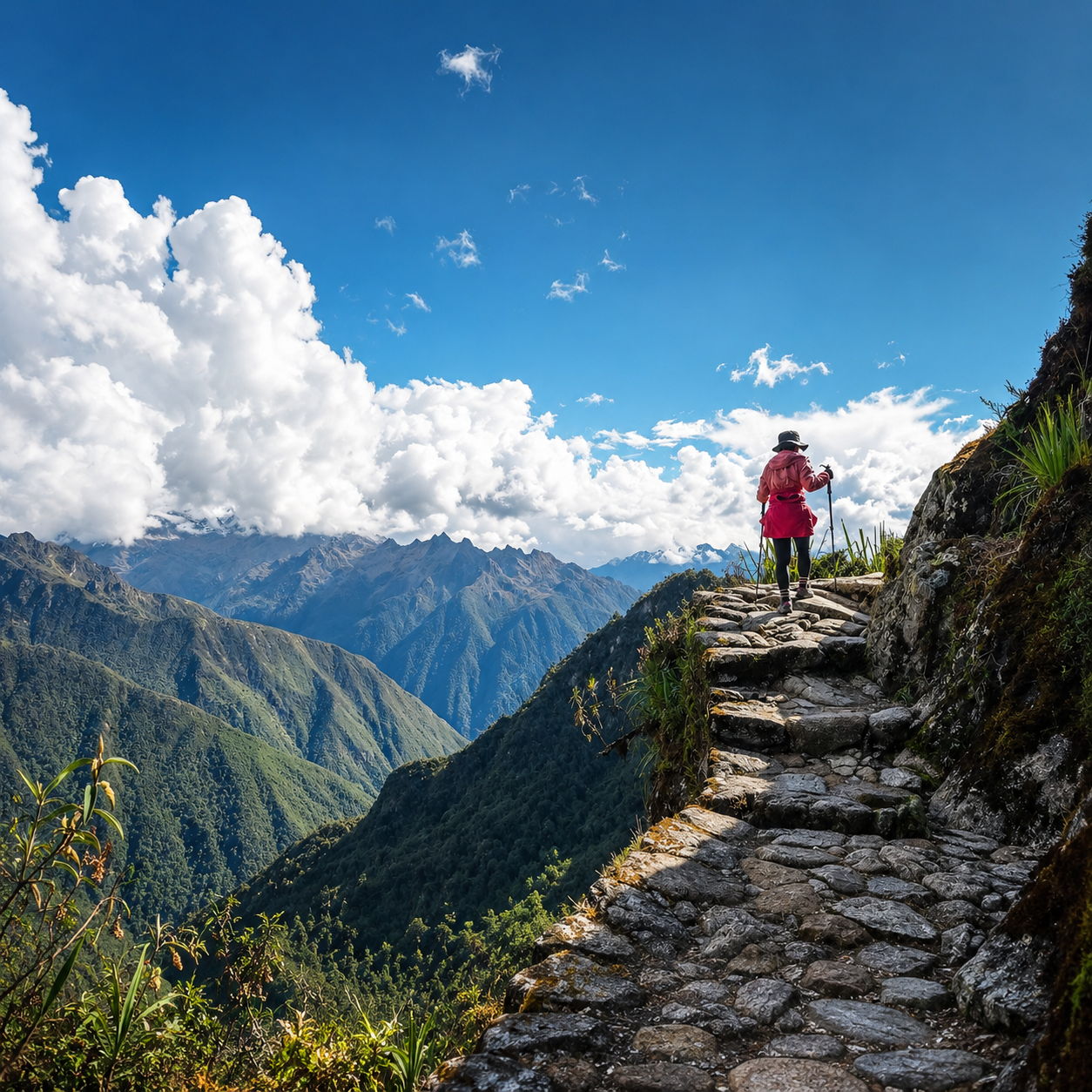 camino inca fondo card