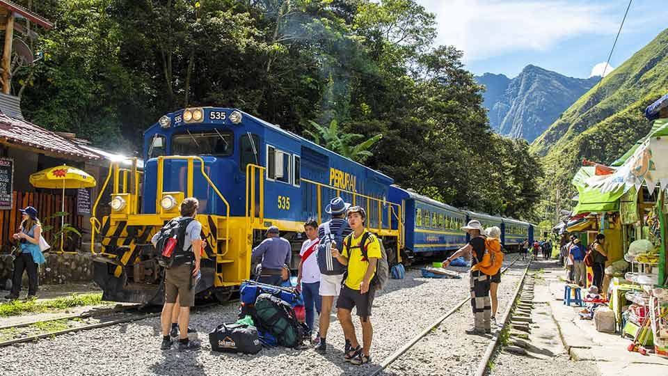 tren a machupicchu